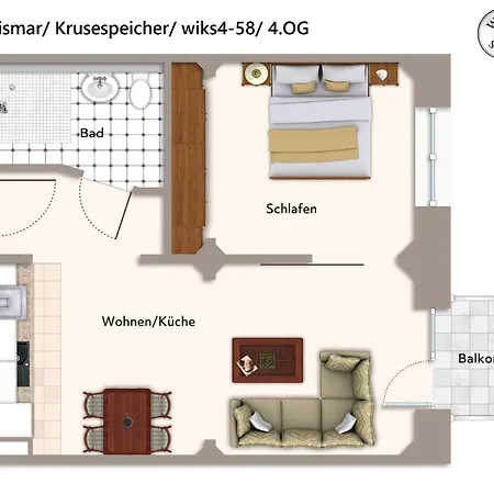 Apartmán Krusespeicher Krusespeicher 4-58